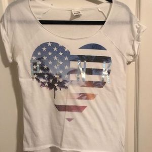 Victoria Secret American flag tee
